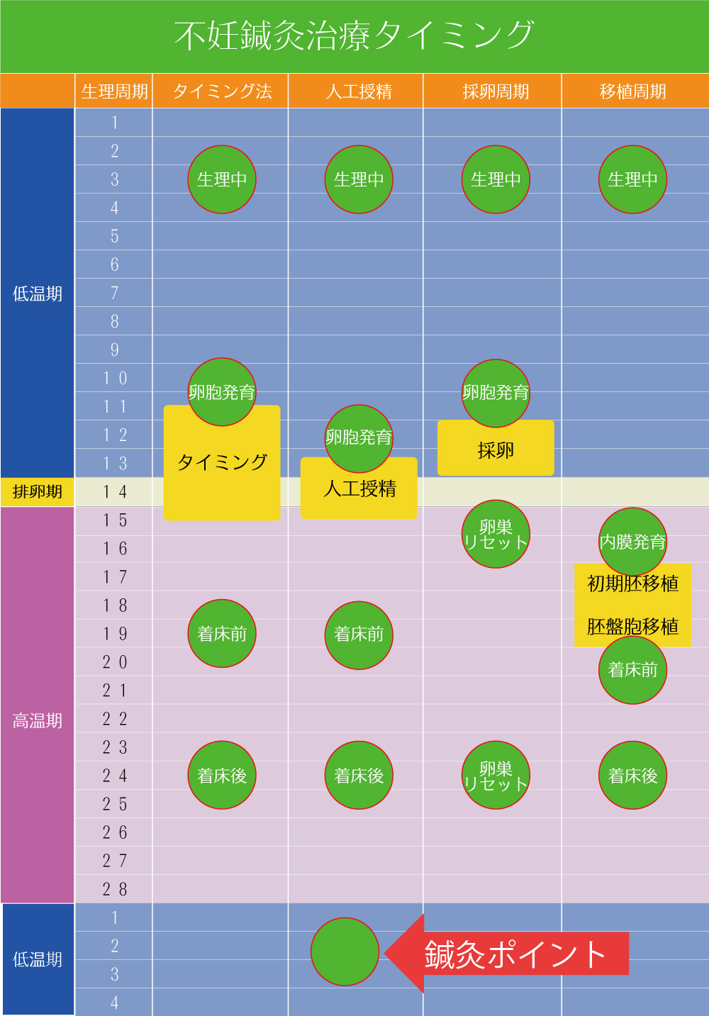 不妊鍼灸、体外受精、着床率